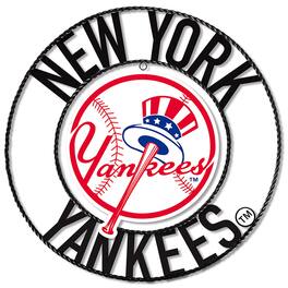 Imperial - New York Yankees 24'' Wrought Iron Wall Art - Multicolor