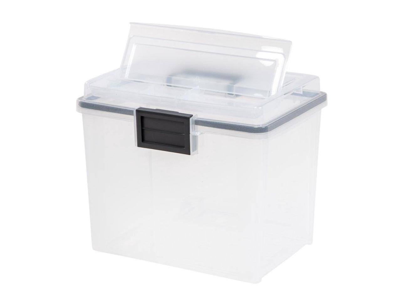 Alt View 10. IRIS USA - IRIS USA Portable Letter Size File Box with Handle for Hanging Folders.