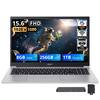 15.6" FHD 1920 x 1080 Copilot Key WiFi 5 720p Webcam 8GB RAM 256GB SSD 1TB Docking