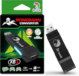 Brook - Wingman XB3 Wireless Controller Adapter for Xbox Series X/S, Xbox One and PC