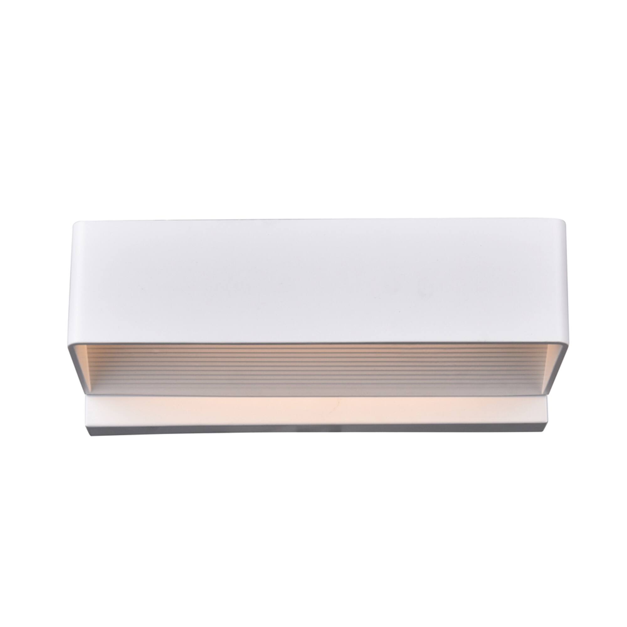 Left. CWI Lighting - Lilliana LED Wall Sconce With White Finish - White.