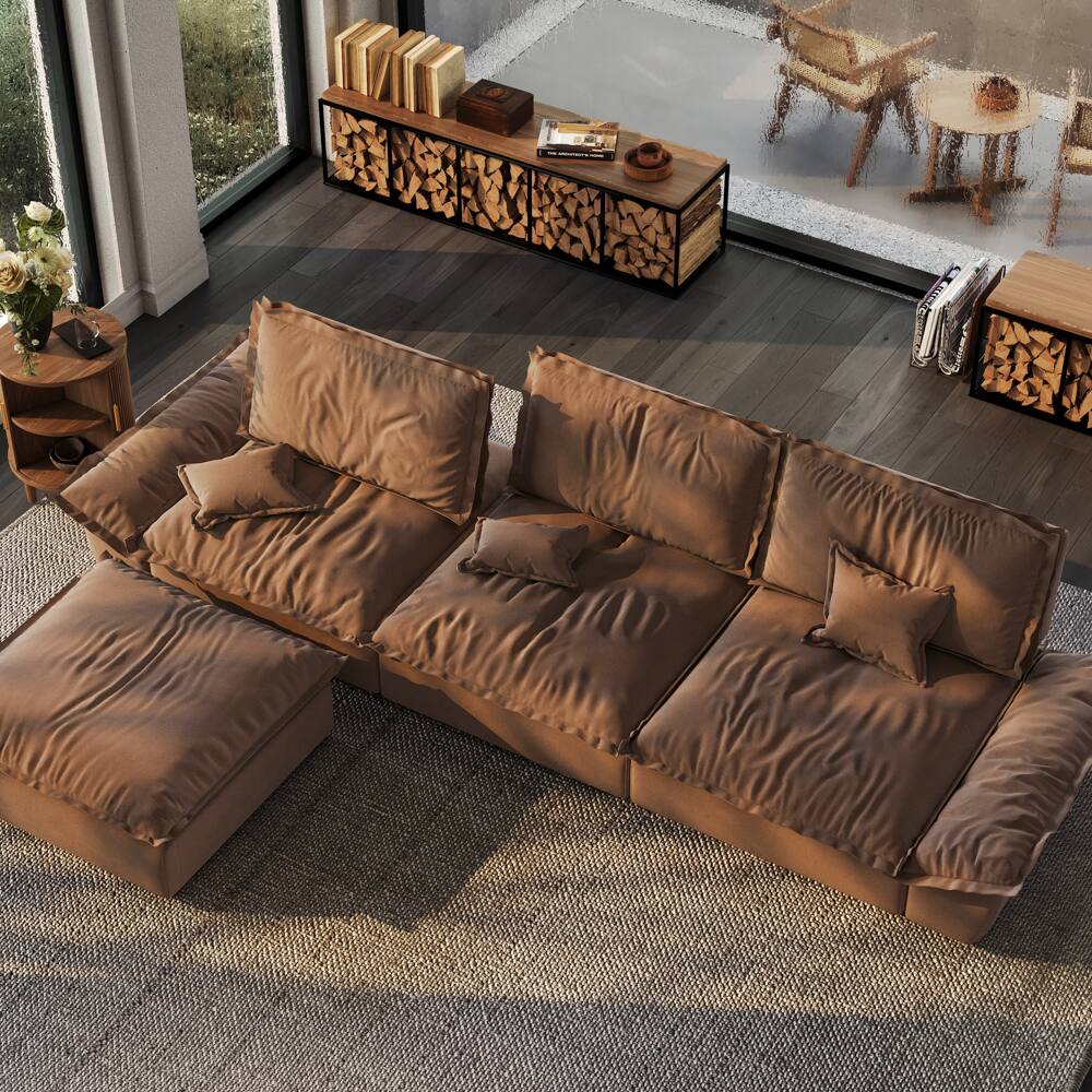 Brown Suede Fabric