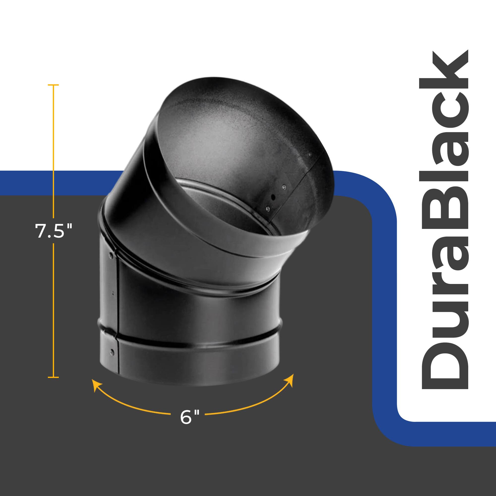 7.5" 6" DuraBlack
