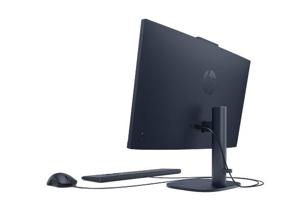 Back. HP - HP OmniStudio Customized Computer 23.8" FHD AMD Ryzen 5, 16 GB;1 TB SSD  Windows - Denim blue.