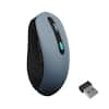 Front. Keychron - BM25 Wireless Mouse with Silent Micro Switch - Space Gray.