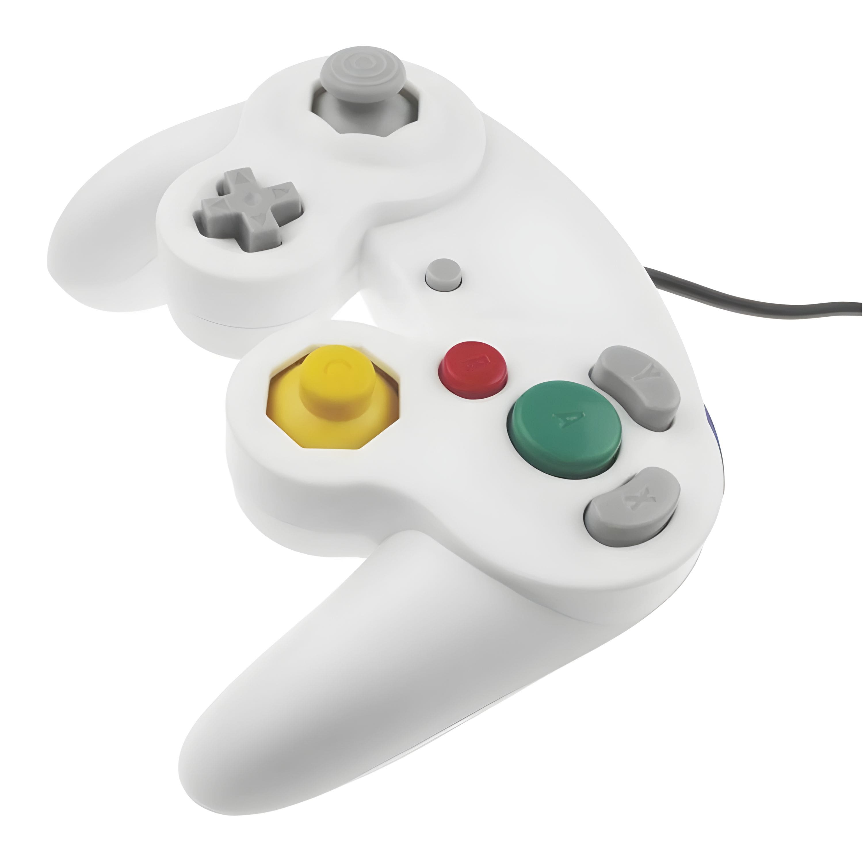 Kitcheniva - Wired Controller Gamepad For Nintendo GameCube GC & Wii U Console - White