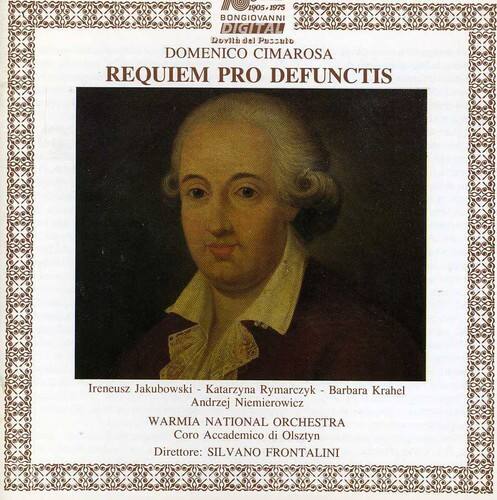 D. Cimarosa - Requiem   - COMPACT DISCS [CD] price history on PriceWatchPro