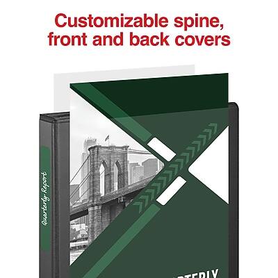 Customizable spine, front and back covers

Report Quarterly eTPDIV