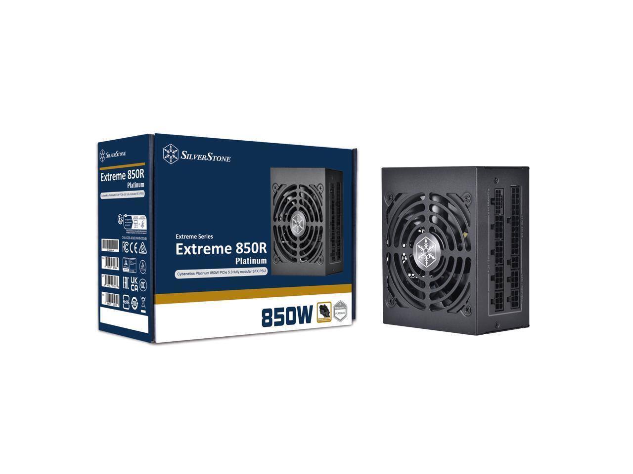 SedroN Extreme 850R Platinum SILVERSTONE A UK CA R Extreme Series Extreme 850R Platinum MOW PCM to M modular SPE POU Cybenetics Platinum 850W