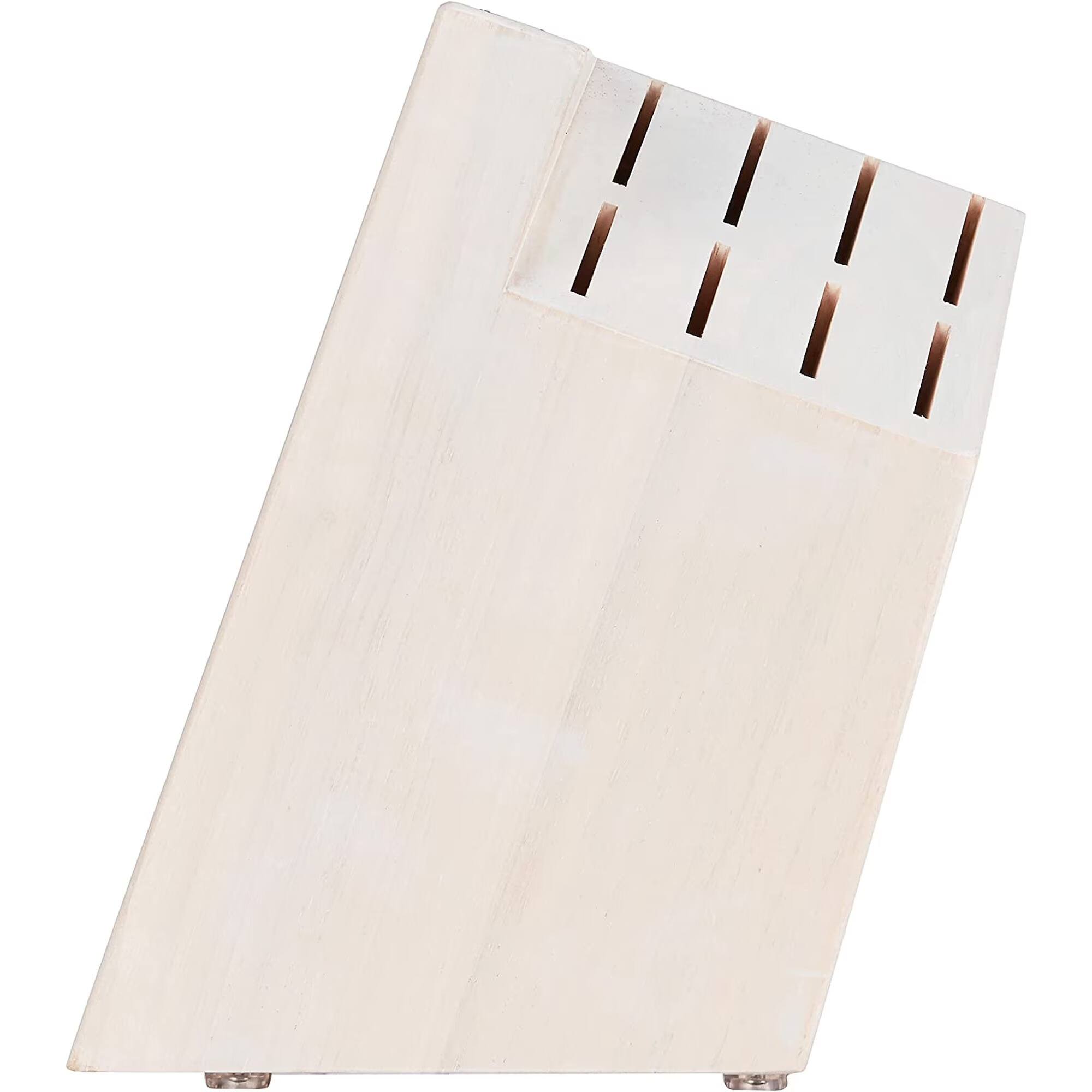 Alt View 1. ZWILLING - ZWILLING Pro 10-slot Knife Block - White (no knives included) - White.