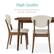 High Quality
Built with wooden framing and durable, padded linen