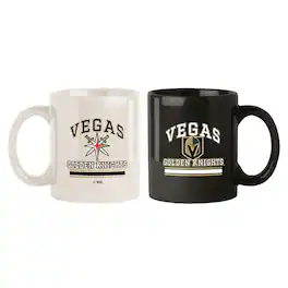 Logo Brands - Vegas Golden Knights Two-Pack 15oz. Color Mug Set - Multicolor