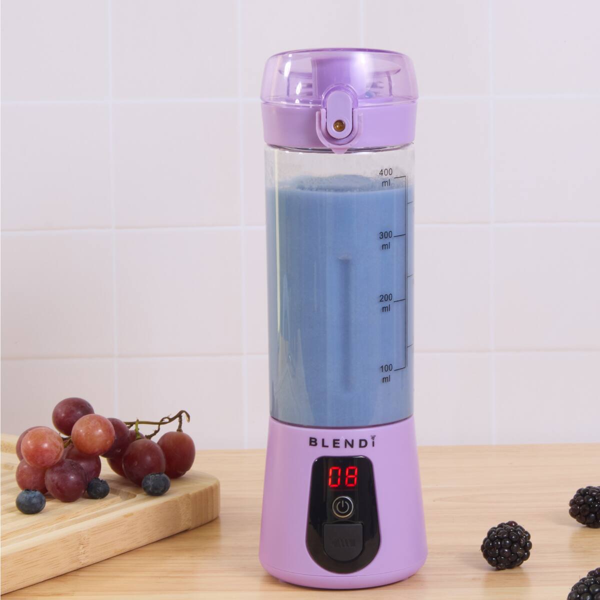 400 ml  
300 ml  
200 ml  
100 ml  
BLENDI  
08