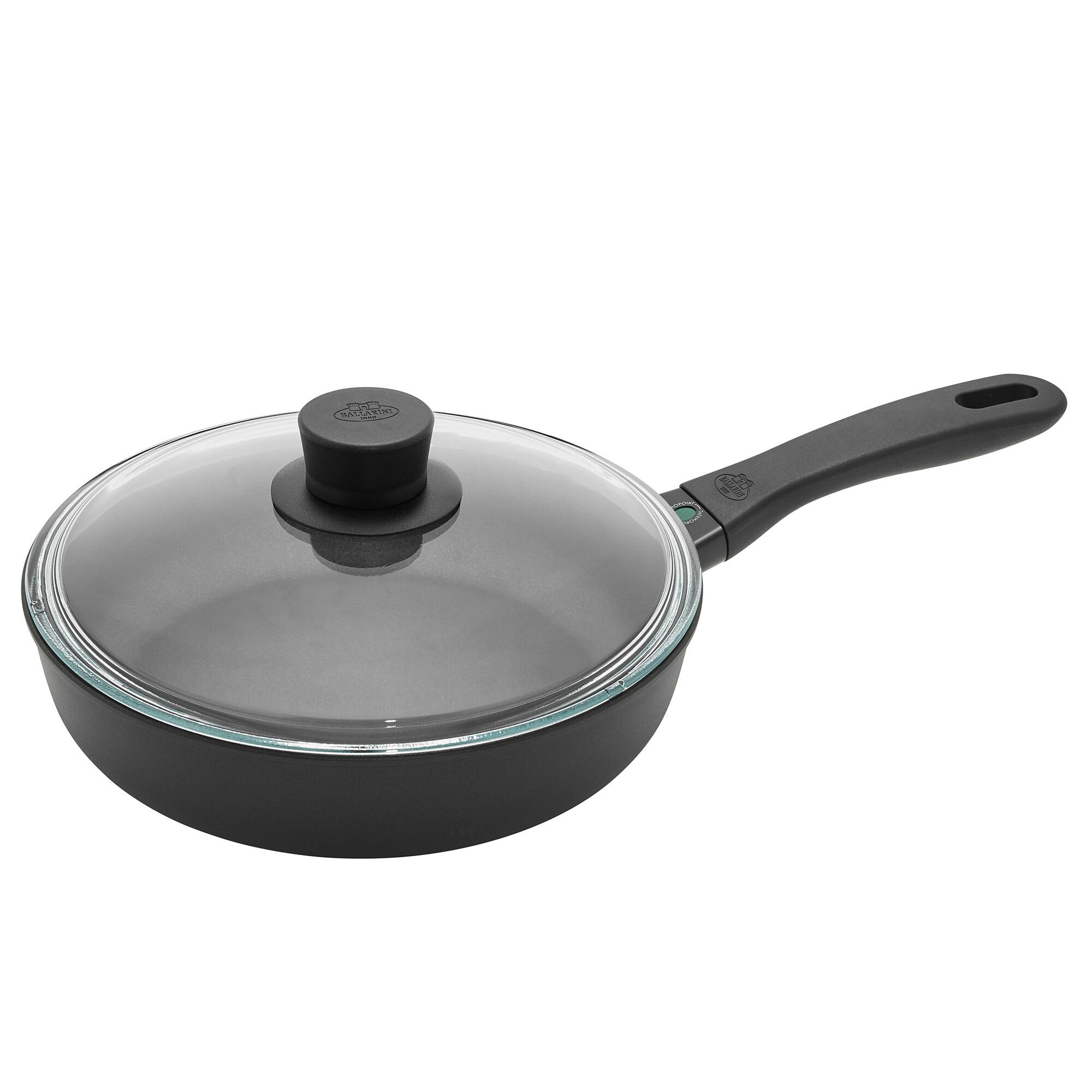 Alt View 4. Ballarini - BALLARINI Avola by HENCKELS 10-pc Aluminum Nonstick Cookware Set - Black.