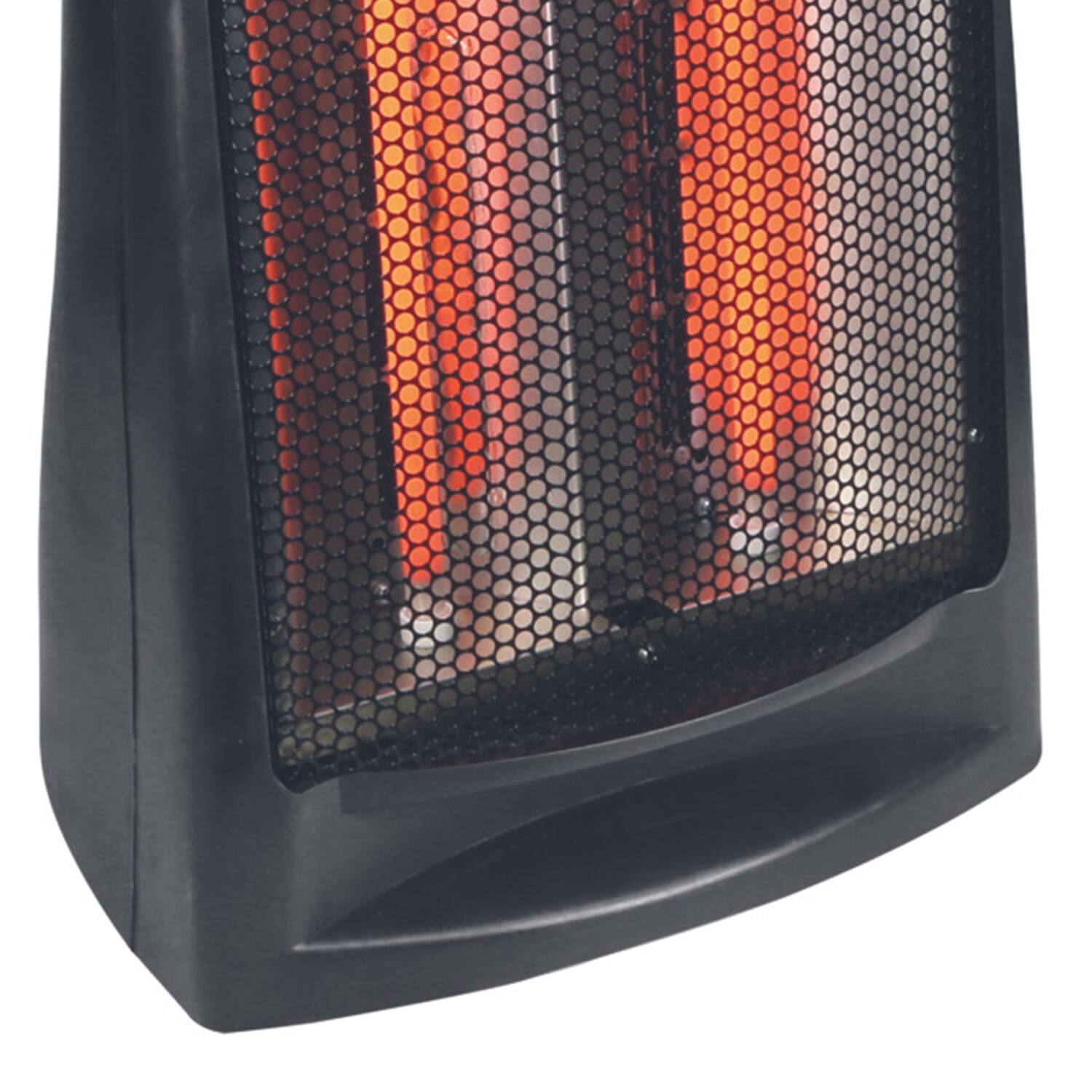 Left. Comfort Glow - Comfort Glow Qth350 Qth350 1,500-watt-max Portable Quartz Tower Heater With Thermostat, Black - Black.