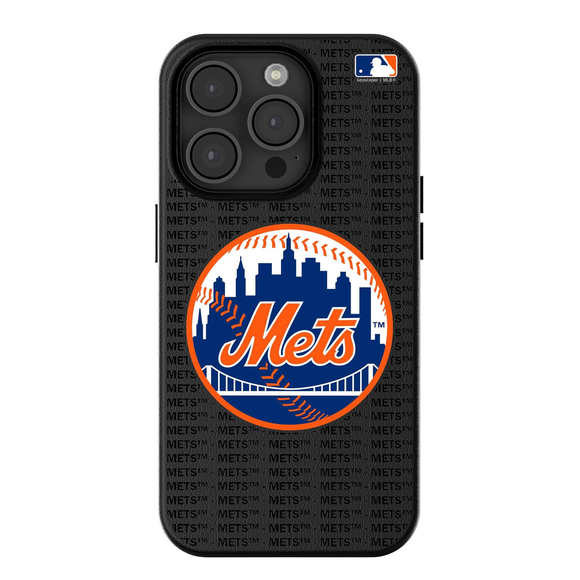 Keyscaper - MLB - New York Mets - Primary Logo iPhone Magnetic Bump Case - 16 - Black price history on PriceWatchPro