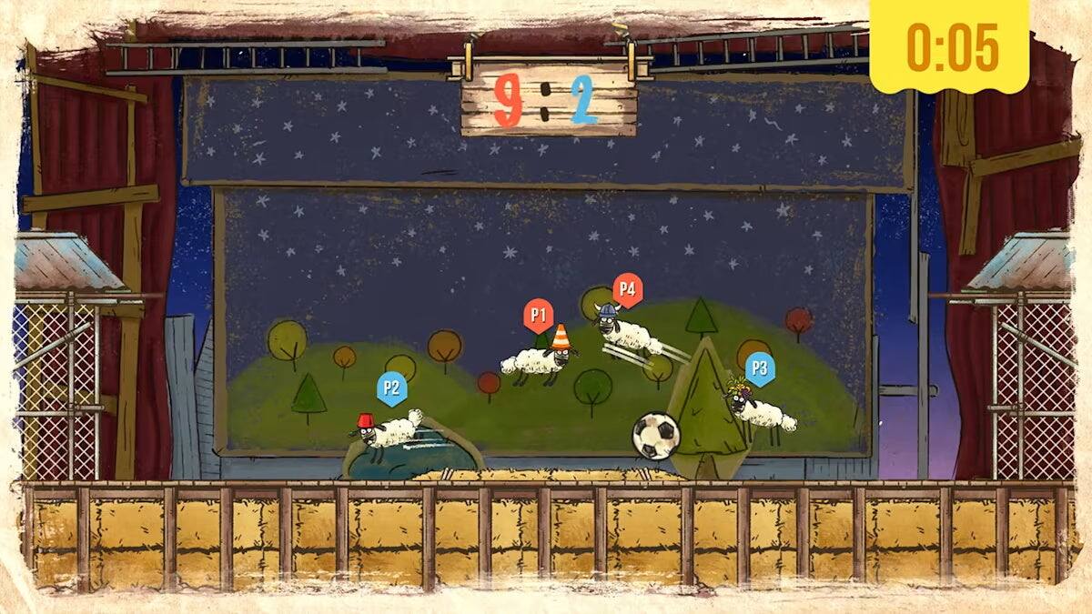 Alt View 4. GS2 Games - Shaun the Sheep: Home Sheep Home - Farmageddon Party Edition [Nintendo Switch].