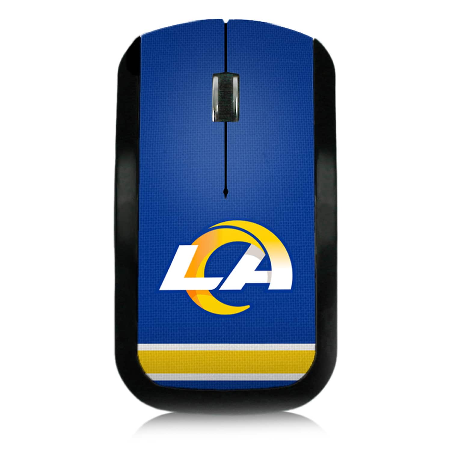 Keyscaper - Los Angeles Rams Stripe Wireless Mouse - Wireless - Multicolor