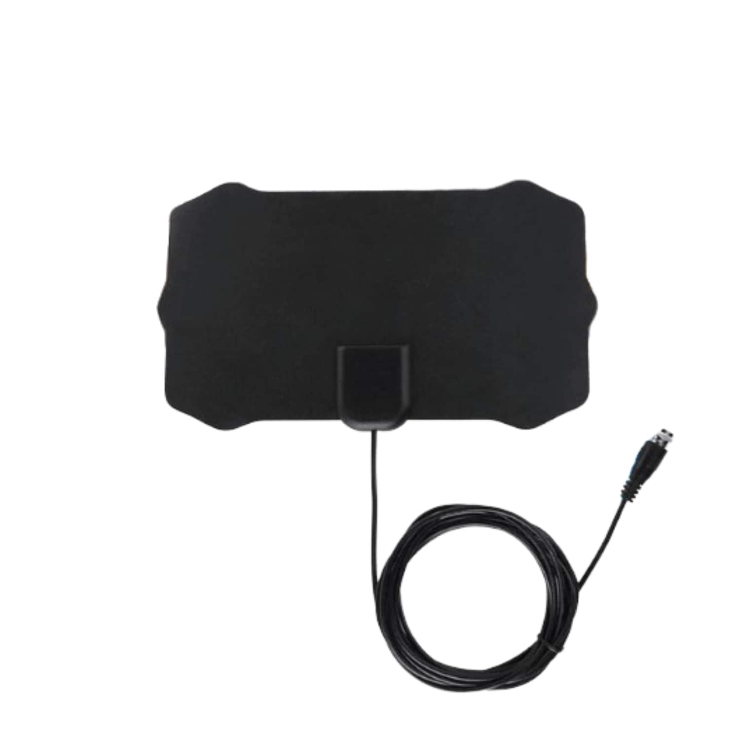 Stock Preferred - Mini Digital TV Antenna DVB-T2 1080p HDTV Indoor Antenna, 80-Mile Range - Black