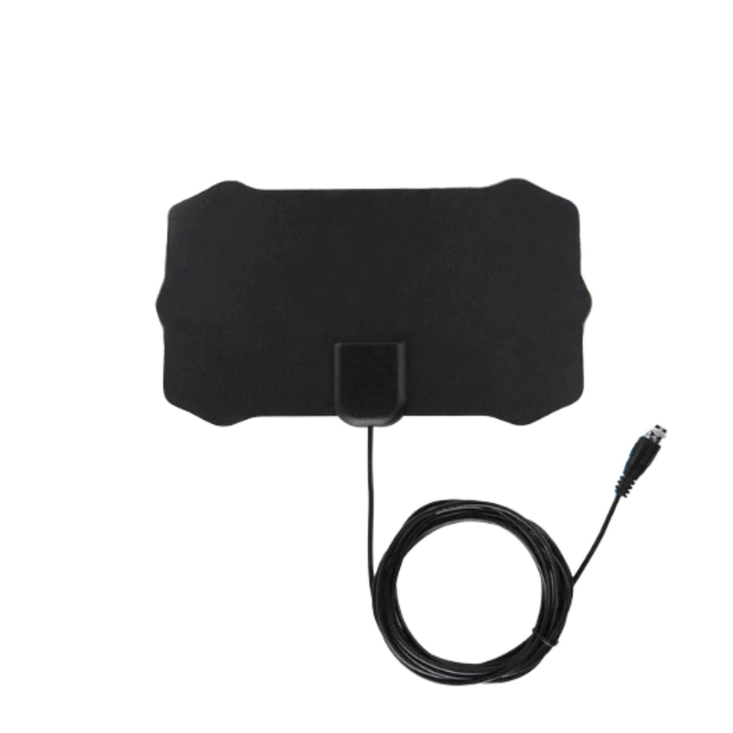 Front. Stock Preferred - Mini Digital TV Antenna DVB-T2 1080p HDTV Indoor Antenna, 80-Mile Range - Black.