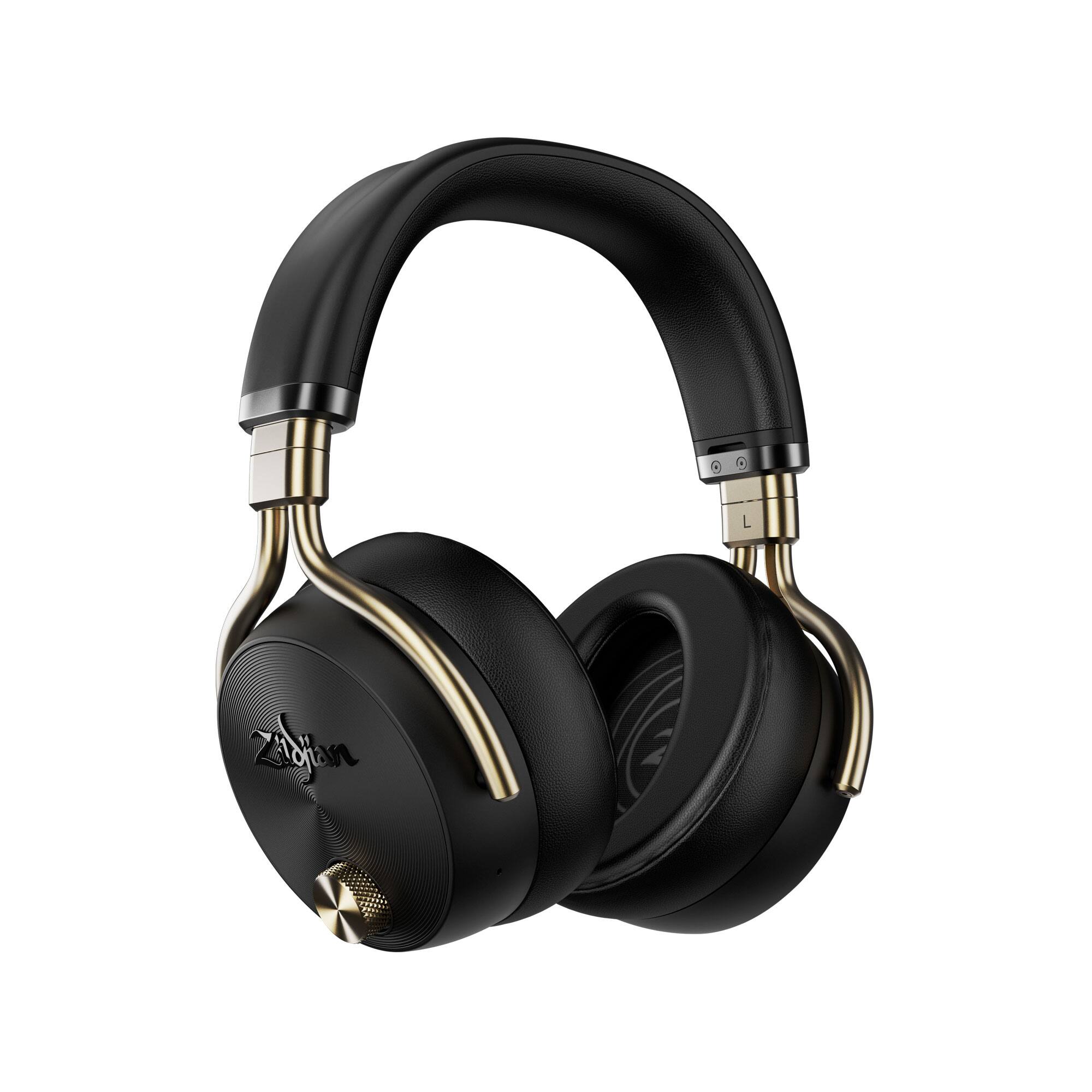 Front. Zildjian - ALCHEM-E Perfect Tune Headphones - Black.