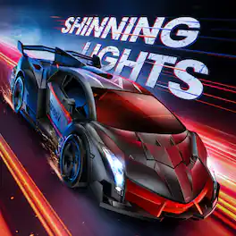 Veeniix - V992 Transform Robot RC Car, 1:14 Scale, 2-in-1 Robot Toy Car with Sound & Light Effects, Ideal Gift for Boys and Girls - Gray