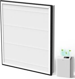 Replacement Filter Compatible for Teendow Ganymede Air Purifier, H13 True HEPA Activated Carbon Filter 1 Pack - White