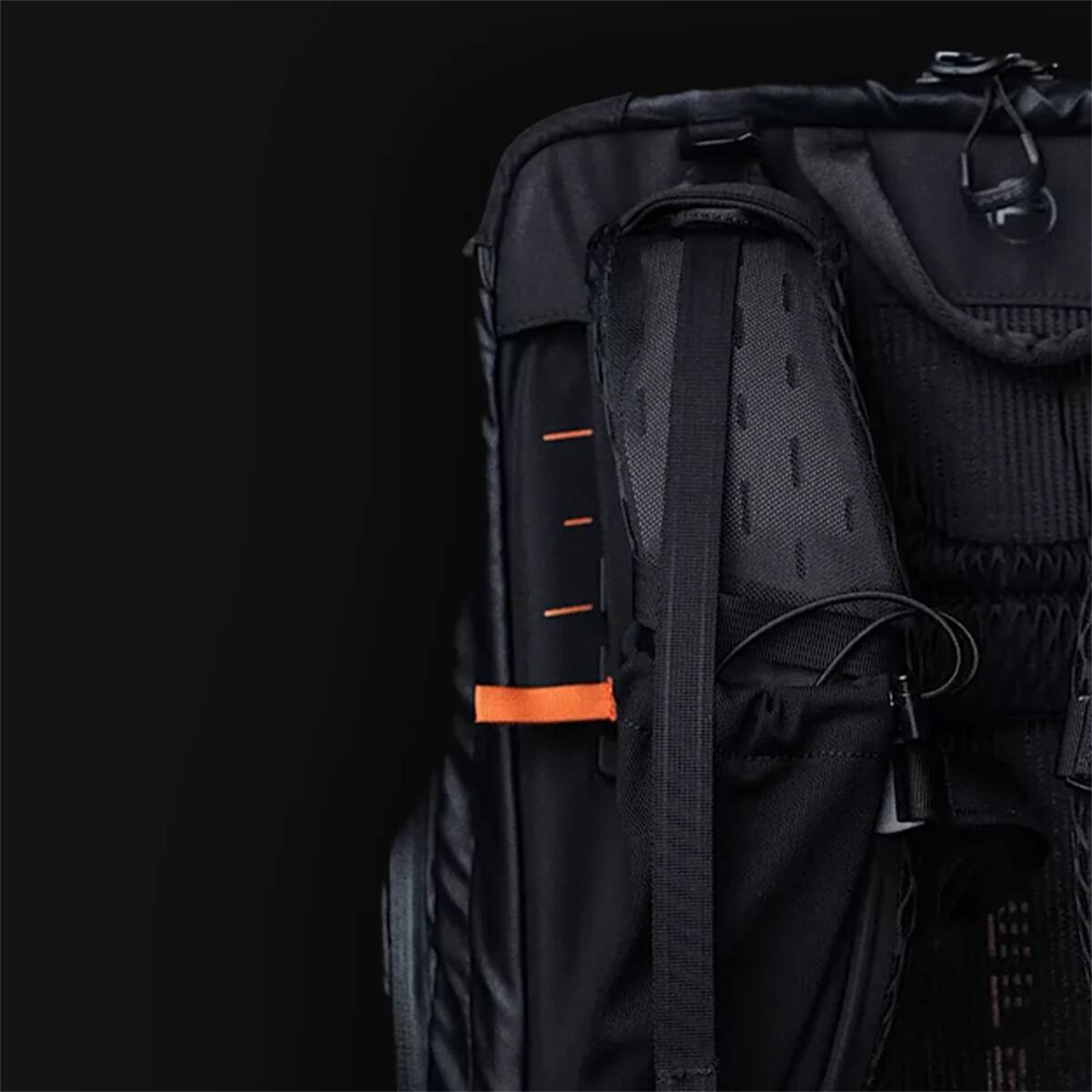 Alt View 3. PGYTECH - PGYTECH OnePro Flex 40L Backpack with Medium Camera Insert, Space Black.