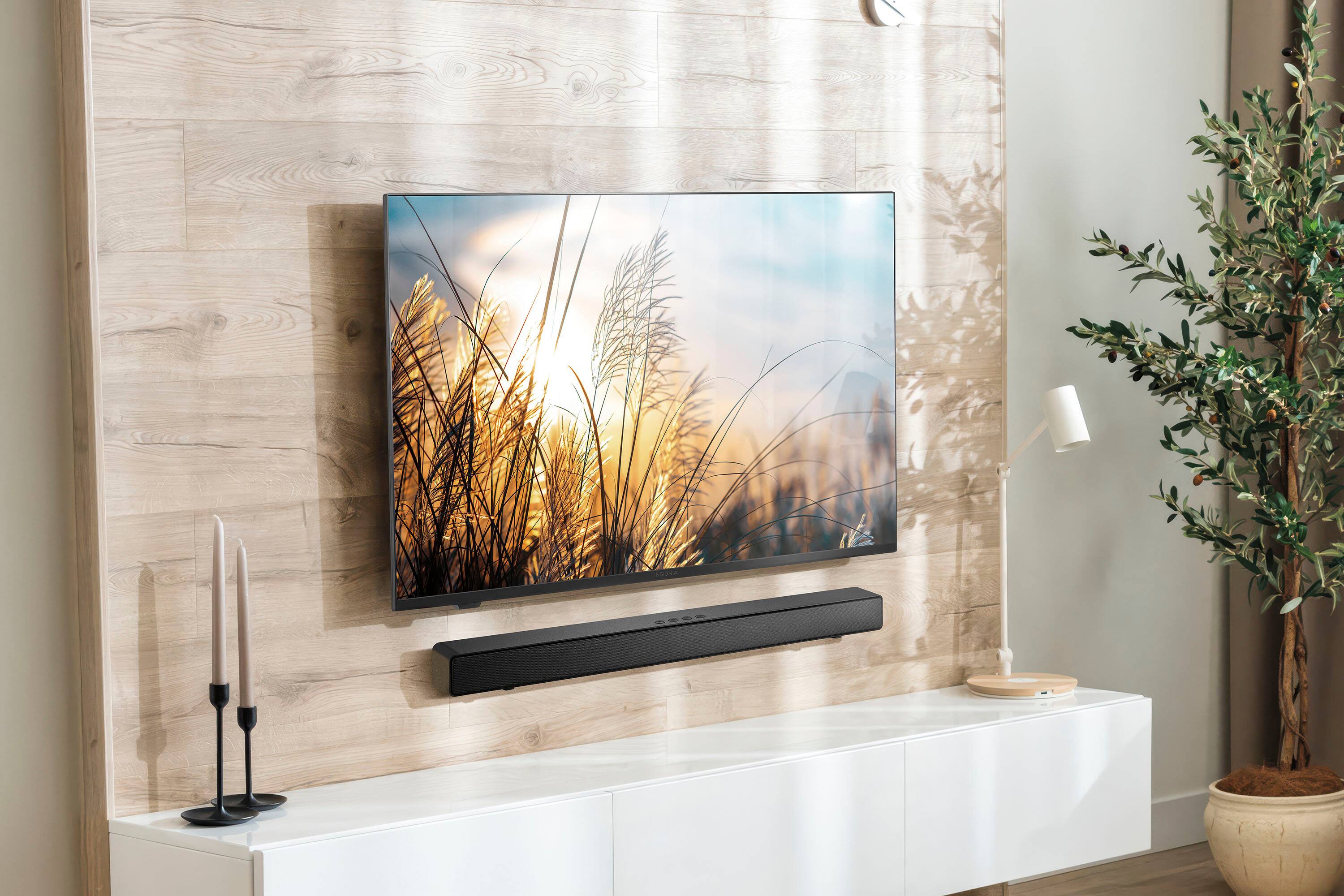 Alt View 5. Insignia™ - 2.0 Channel Soundbar 32", Bluetooth - Black.