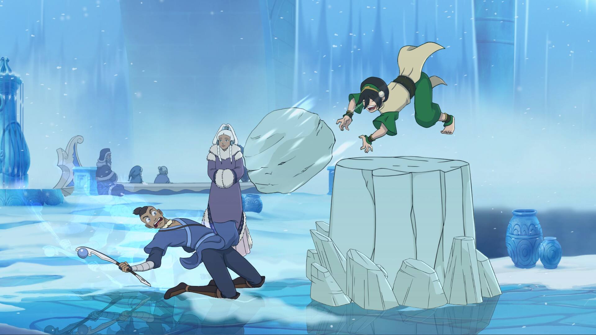 Left. PM Studios - AVATAR LEGENDS: The Fighting Game.