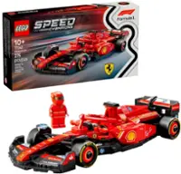LEGO - Speed Champions Ferrari SF-24 F1 Race Car Building Set and Toy Driver 77242 - Front_Zoom