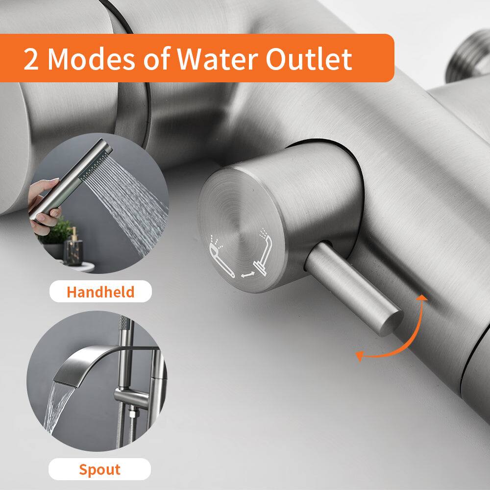 2 Modes of Water Outlet

- Handheld
- Spout