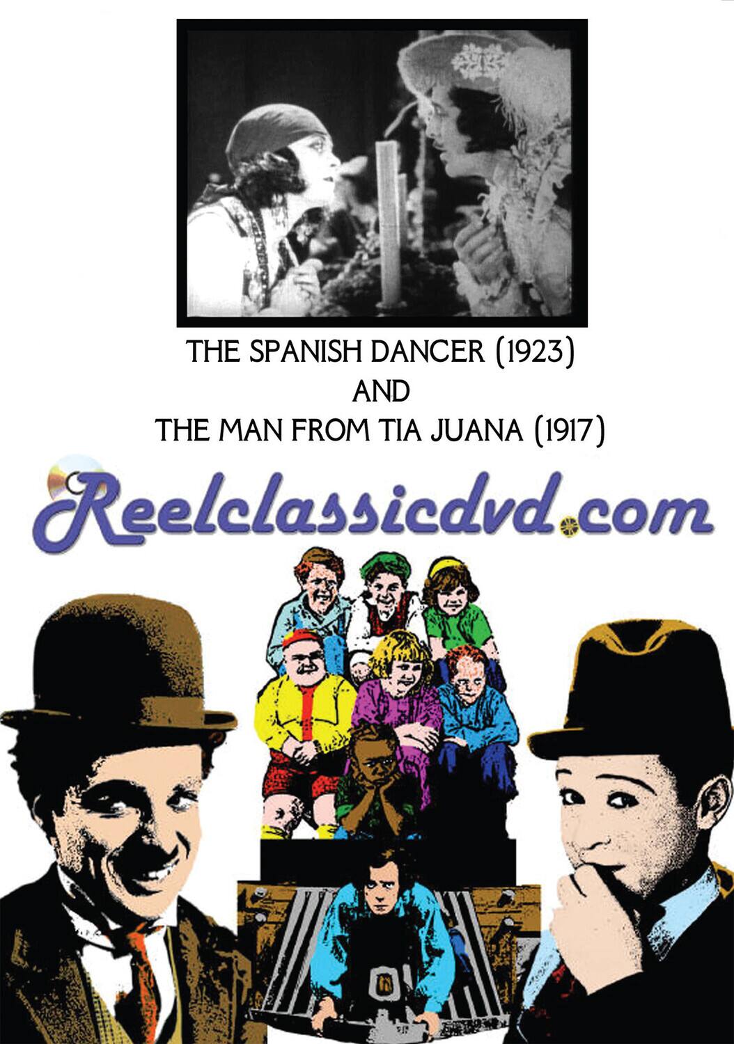 Front. The Spanish Dancer / The Man From Tia Juana   - DVD.