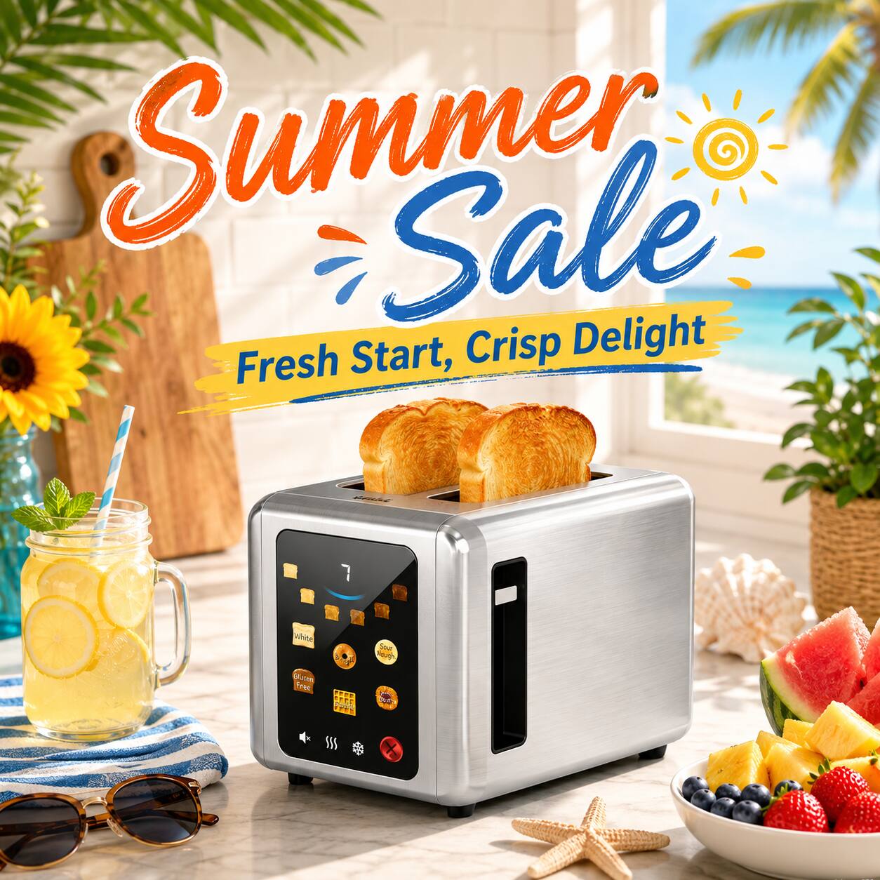 Summer Sale  
Fresh Start, Crisp Delight
