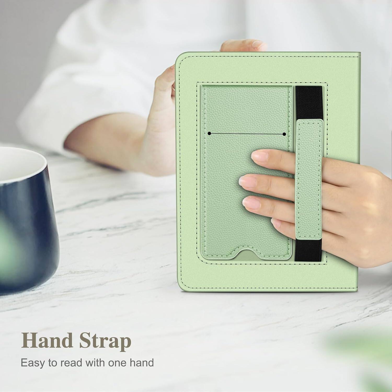 Hand Strap  
Easy to read with one hand