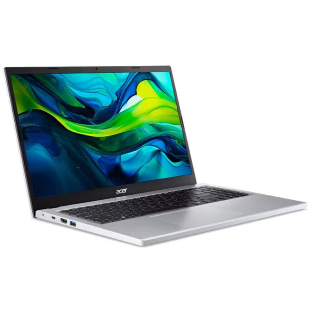 Alt View 1. Acer - Acer FHD 15.6 inch Aspire Go 15 Laptop - Intel i3 N305 - 8GB RAM/128GB SSD - Silver.