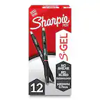 Sharpie Pen
S.GEL
Red Ink
No Smear No Bleed Technology
Medium 0.7mm
12 Count