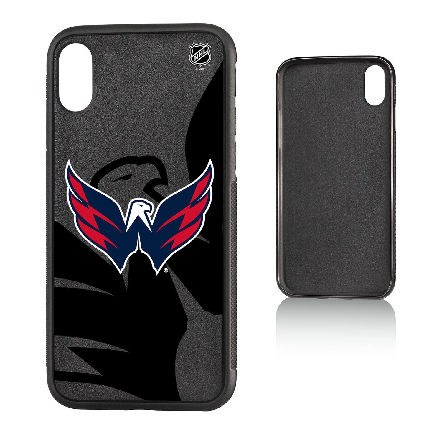 Alt View 3. Keyscaper - Washington Capitals Bump Case with 8.2ft Drop Protection - 15 Pro Max - Multicolor.
