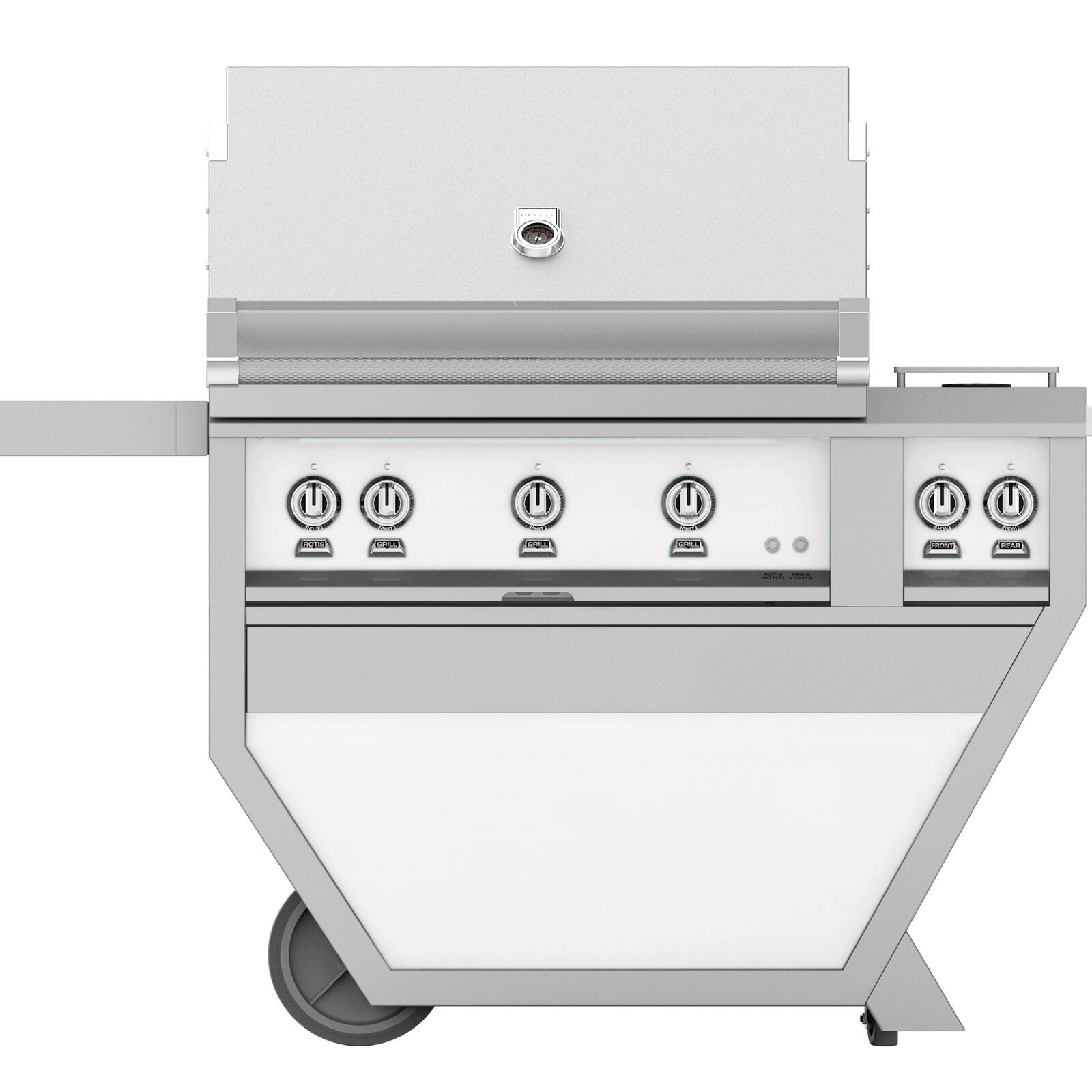 Alt View 11. Hestan - Rotisserie Natural Gas Grill - White.