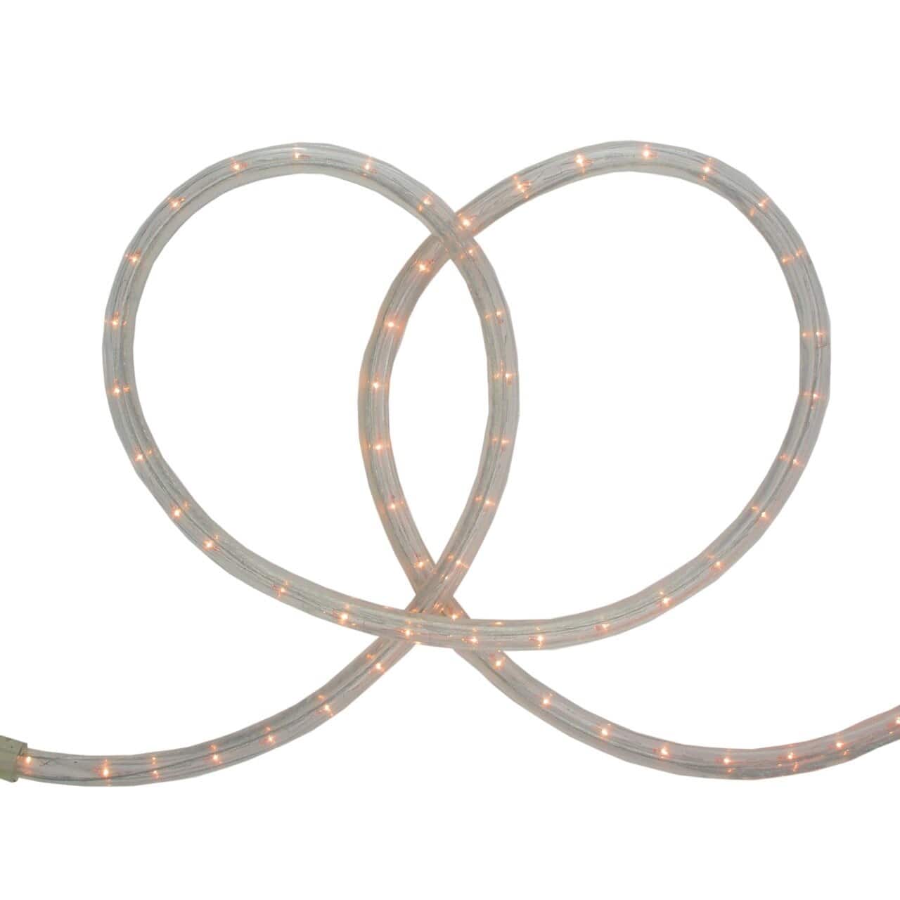 Northlight - Flexible Incandescent Christmas Rope Light - 18' Wire - Clear