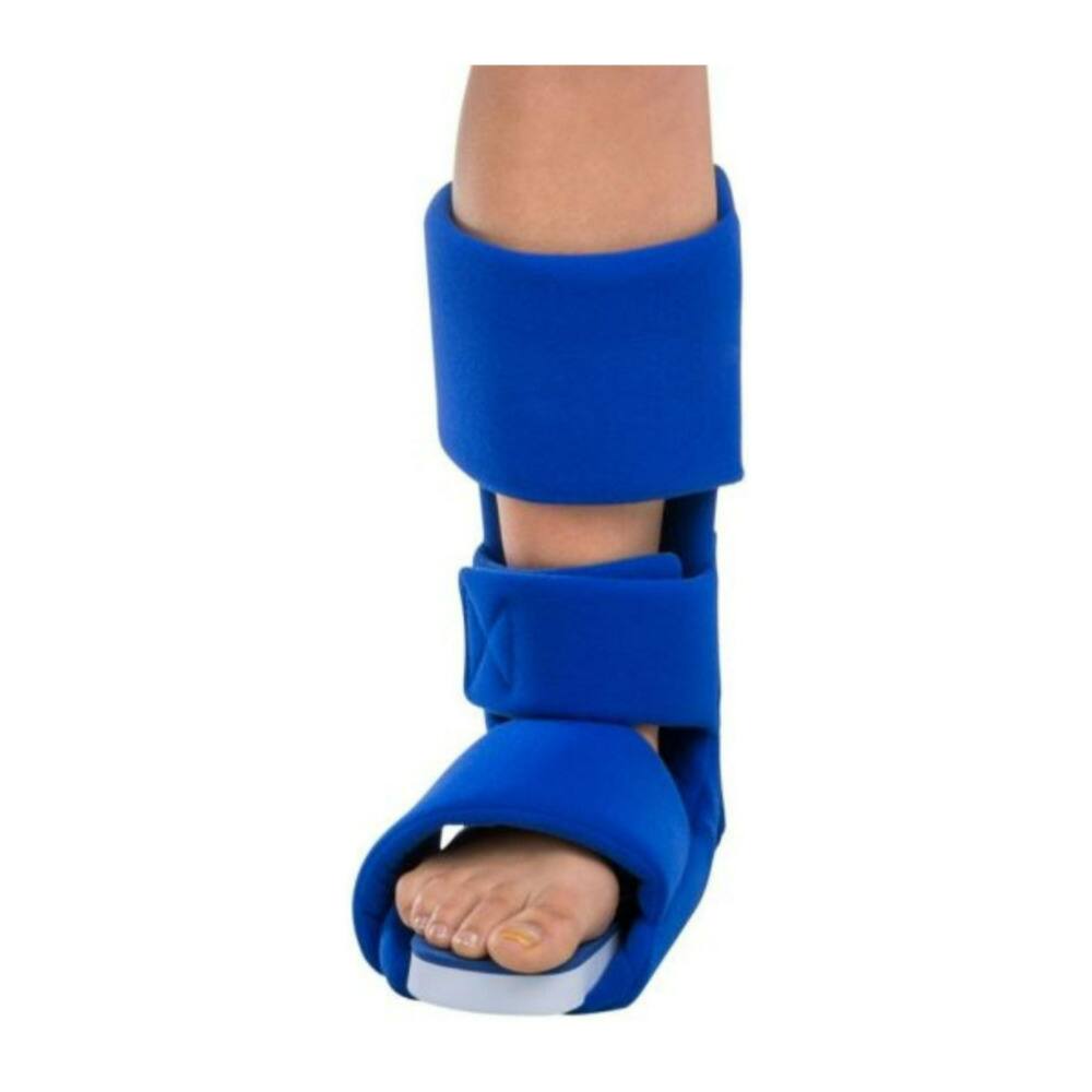 Angle. Procare - ProCare ProWedge Plantar Fasciitis Small Blue Night Splint - Blue.