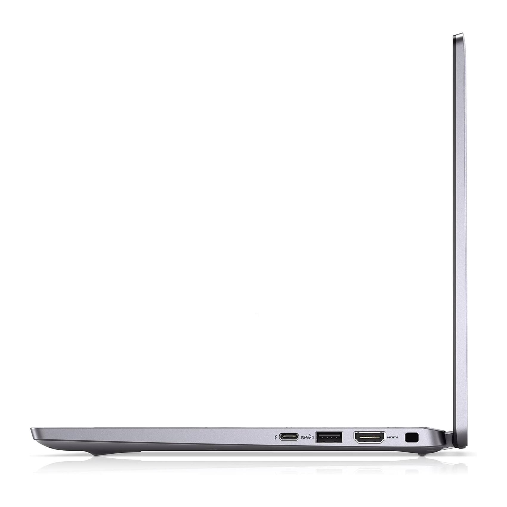 Left. Dell - Dell Latitude 7330 Core i7-1265U 1.8GHz, 32GB, 1TB SSD, 13.3" FHD Touch, Windows 11 Pro (Refurbished) - Silver.