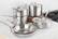 Alt View 27. Viking - Professional 5 Ply, 10 Piece Cookware Set- Satin - Stainless Steel.