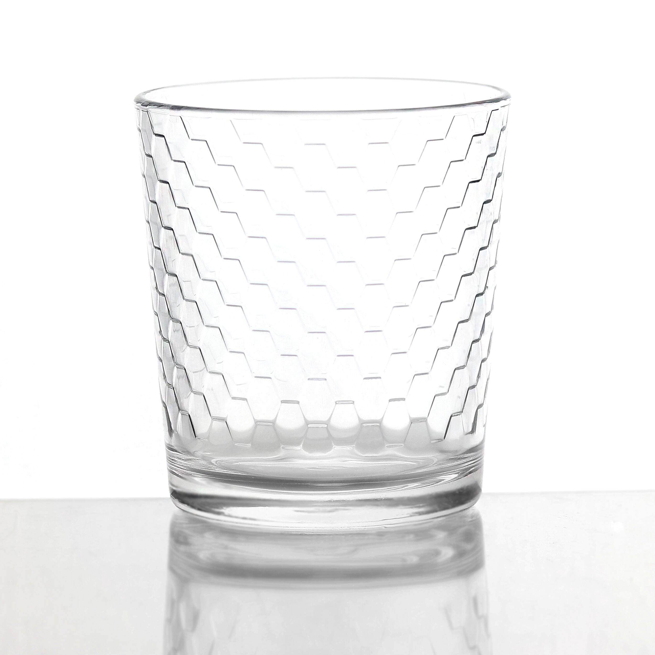 Alt View 4. Pasabahce - Pasabahce 16 Piece Horizon Double Old Fashioned and Tumbler Glass Set - Clear.