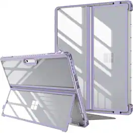 Kitcheniva - Durable Rugged Cover For Microsoft Surface Pro 11 2024 Pro 10 Pro 9 13'' - Lilac Purple