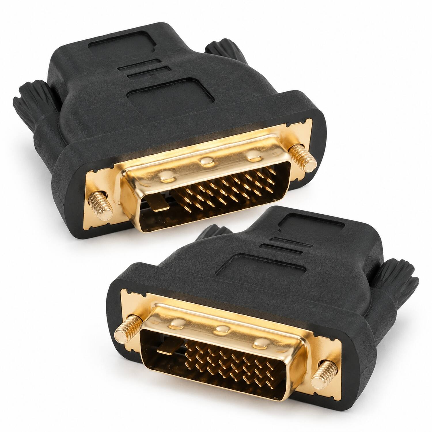 Front. Sanoxy - Sanoxy 2 Pack of HDMI Female to DVI-D Male Adapter - Black.