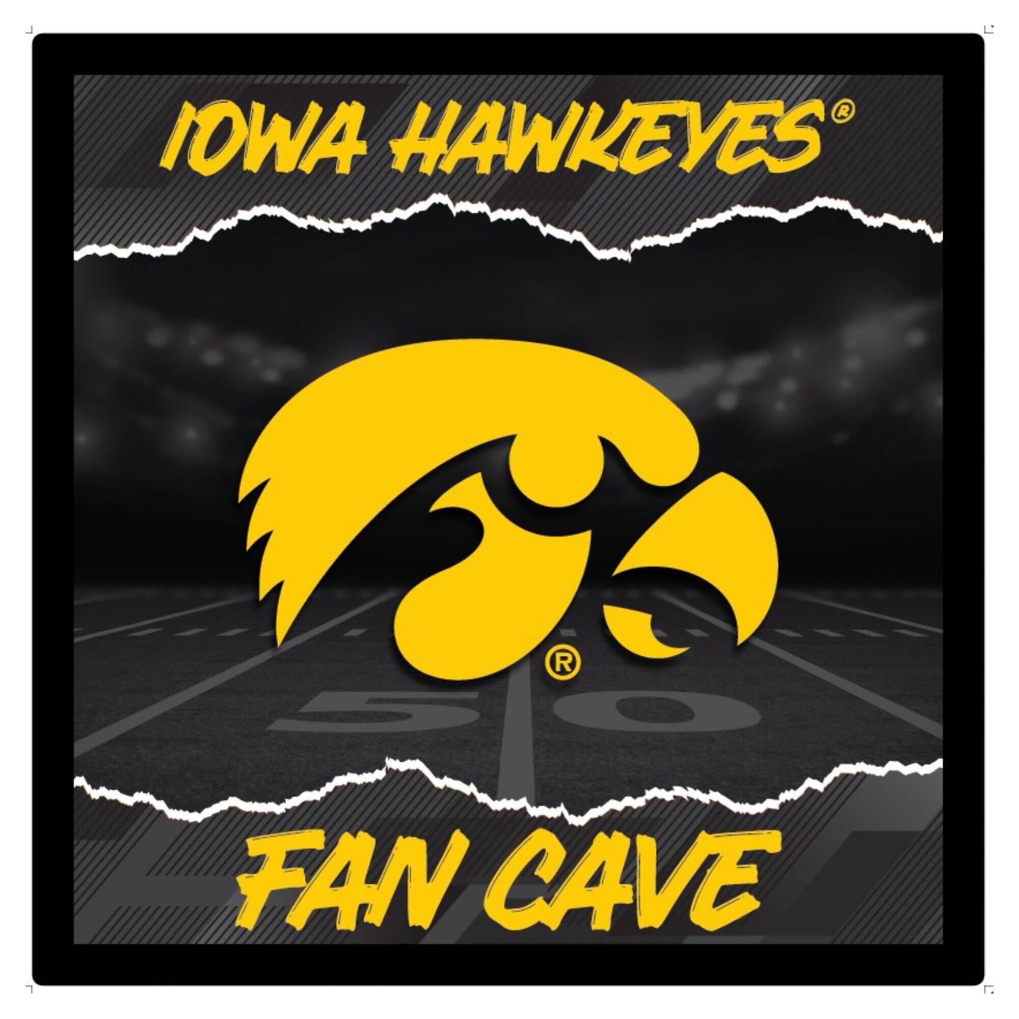 Iowa Hawkeyes Fan Cave