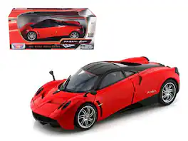Pagani Huayra 1/18 Diecast Car Model by Motormax - Red