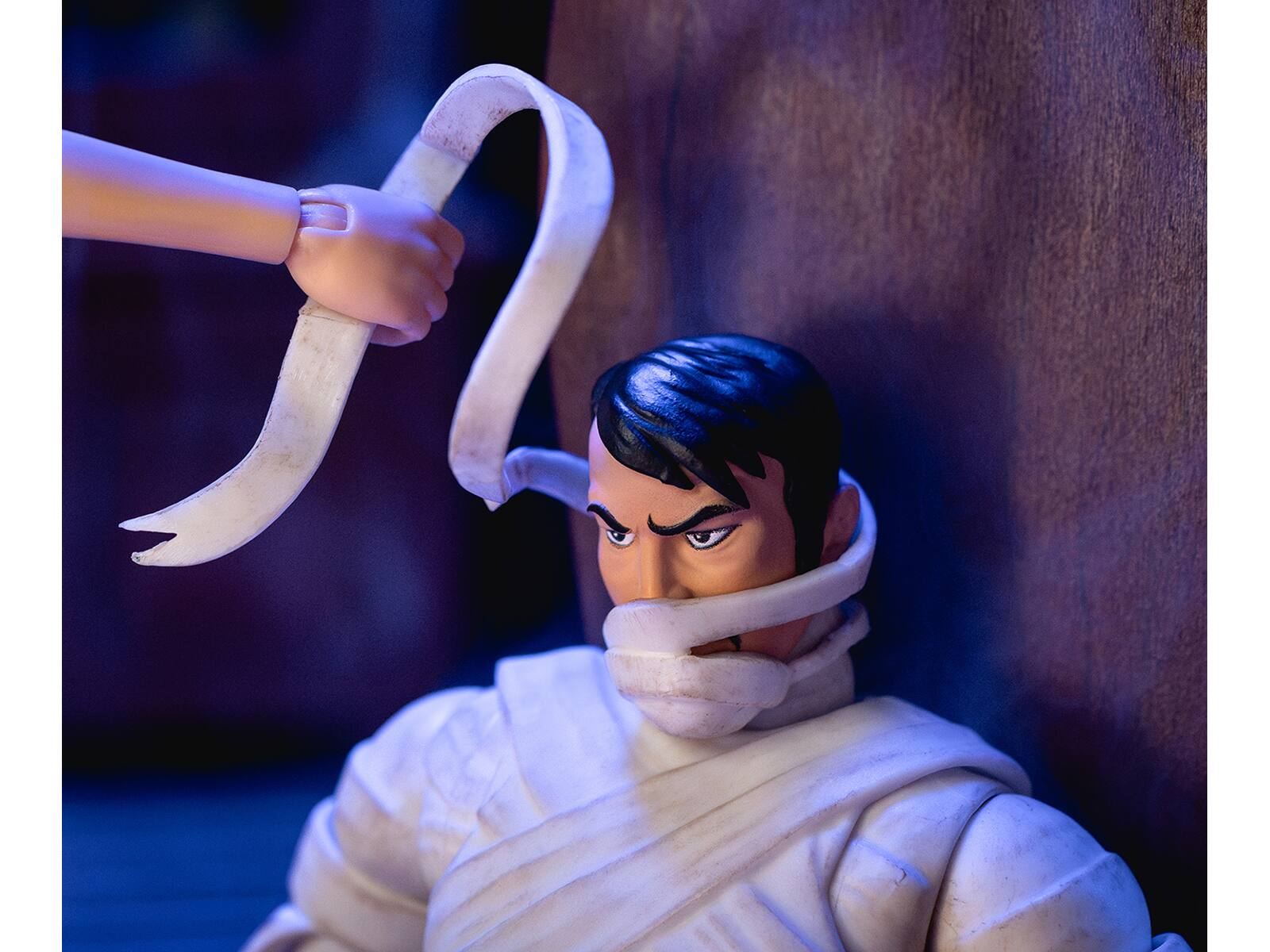 Alt View 1. Jada - Ankha 7" Moveable Figure with Accessories and Alternate Head and Hands "Scooby-Doo!" Franchise Model by Jada - White.