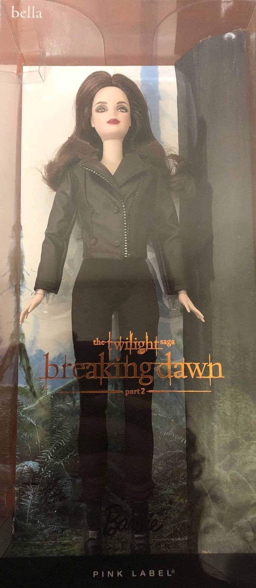 bella

the twilight saga
breaking dawn
part 2

Barbie
COLLECTIBLE

PINK LABEL